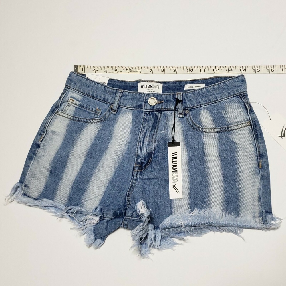 NWT WILLIAM RAST Women's Shorts Size 27 Bl… - Picture 4 of 8